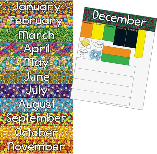 Vista 9 de All About Today cuadro de bolsillo con calendario