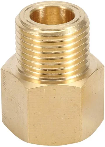 Vista 5 de Adaptador W21.8 Cga320 Convertidor de Co2 Adaptador Convertidor Transformador Adaptador para Gas (Convertir W21.8 a CGA320)