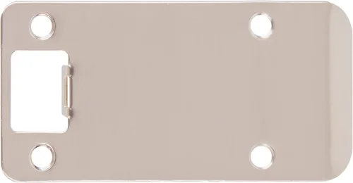 Vista 27 de Placa de impacto de esquina redonda con reborde extendido, 2-1/4" x 1-1/2", (2" de longitud total), latón antiguo de Stone Harbor Hardware