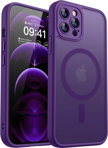 Vista 13 de CANSHN Funda magnética compatible con iPhone Air (6.5 pulgadas), mejorada [protección completa de la cámara] [compatible con Magsafe]