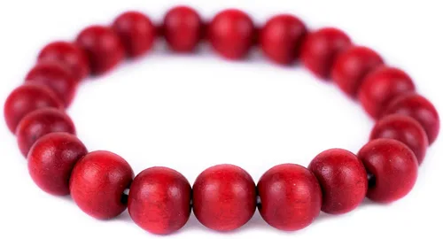 Vista 35 de Pulsera de cuentas de madera