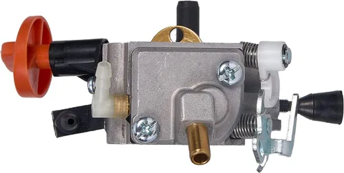 Vista 4 de Carburador FS131 para Stihl 4180-120-0617 FS131 FS131R FS 131 R HT131 HT133 KM131 KM131R FS311 4180/17 Desbrozadora recortadora - con 4180 141 03 00