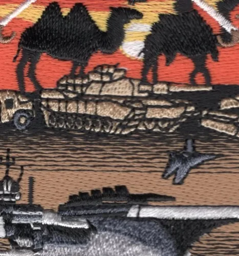 Vista 2 de Parche de veterano de la Operación Libertad Iraquí de las Fuerzas Armadas