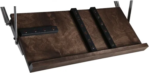 Vista 15 de Estante de almacenamiento de cuchillos Drop Block para debajo del gabinete - Pequeño, Negro Negro/Ébano