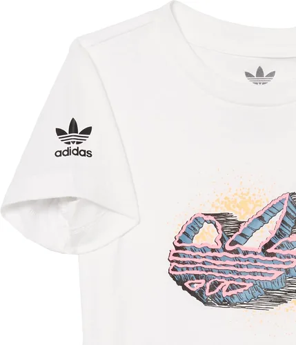 Vista 3 de adidas Originals Camiseta gráfica para bebé niño
