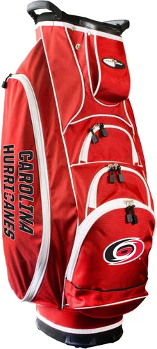 Vista 13 de Team Golf NHL - Divisor de club ligero de 10 vías, soporte de acción de resorte, bolsillo enfriador aislado, guante de velcro y soporte