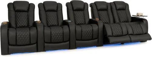 Vista 73 de Seatcraft Virtuoso 365 - Asiento de cine en casa (3 unidades), color ébano
