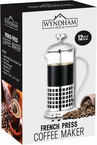 Vista 3 de Wyndham House™ Cafetera de prensa francesa de 12 oz