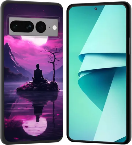 Vista 185 de Funda para Pixel 4 XL, funda de goma de silicona suave a prueba de golpes, funda protectora de cuerpo completo para Google Pixel 4 XL, ciervo