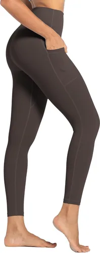 Vista 19 de Sunzel - Leggings de entrenamiento para mujer con cintura alta y control de abdomen Negro