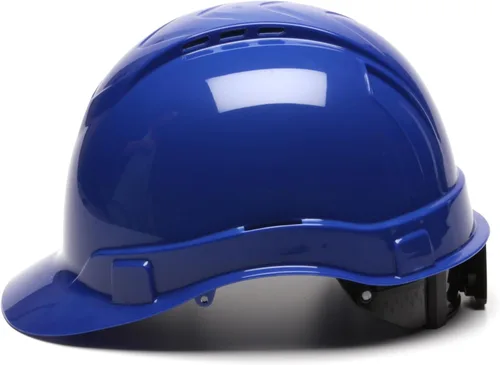 Vista 3 de Pyramex Ridgeline Cap Style Hard Hat 4 Point Ratchet Vented