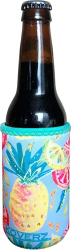Vista 35 de Funda de neopreno para botella de agua Koverz, funda de neopreno, se ajusta a botellas de agua de 24-30 oz, lavable y reutilizable, tamaño grande