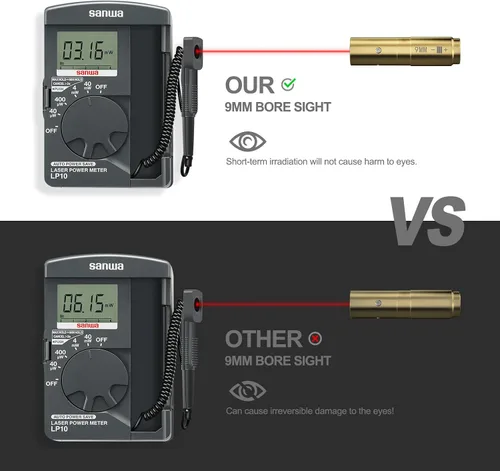 Vista 6 de Feyachi Bore Sight 0.354 in Red Dot Laser Zeroing Bore Sighter Pistol Laser Boresighter con 3