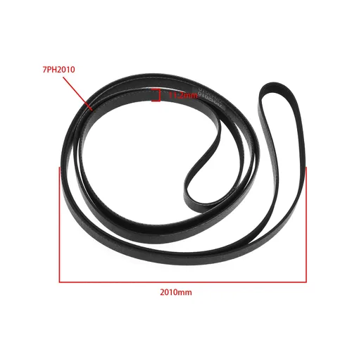 Vista 4 de Create idea 7PH2010 - Correa acanalada en V para secadora C00311014, compatible con Whirlpool, compatible con secadoras Hotpoint, correa