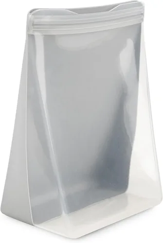 Vista 36 de W&P Porter Bolsa de almacenamiento reutilizable de silicona, sándwich (50 onzas de pie), color rubor, contenedor de almacenamiento de alimentos