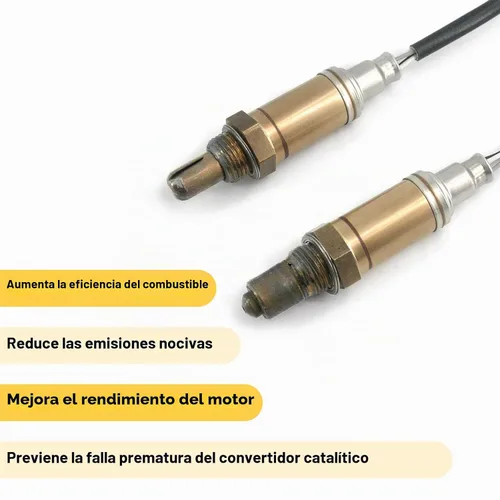 Vista 4 de Sensor de oxígeno con enchufe para Chevy Silverado Express Cheyenne WT C1500 K1500 GMC C1500 K1500 K1500 Sierra O2 Sensor de repuesto aguas arriba