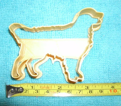 Vista 7 de CORTADOR DE GALLETAS PARA MASCOTAS PARA PERROS PARA RAZAS DE PERROS DE ORO RETRIEVER HECHO EN USA PR626