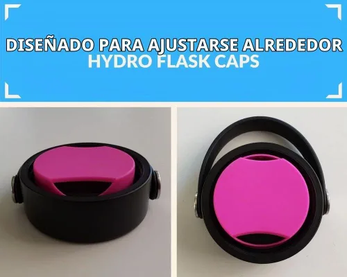Vista 2 de SplashPro - Protector contra salpicaduras compatible con Hydro Flask de 32 y 40 onzas, Iron Flask, Takeya, ThermoFlask (paquete de 2)