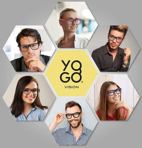 Vista 6 de Yogo Vision Fit Over Blue Light Blocking Glasses and Computer Eyewear Wear Over Your Eyeglasses and Readers
