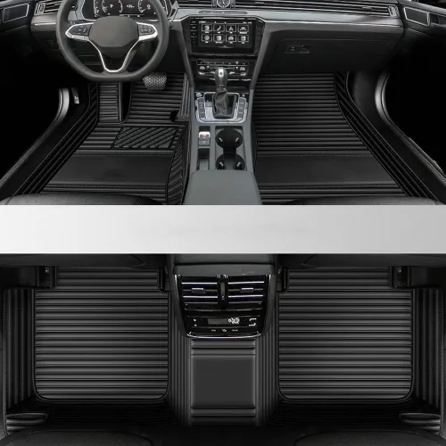Vista 17 de Tapete para Auto Adecuado para el 99% de Sedanes, Coches Deportivos, Tapetes de Coche Personalizados de Lujo para SUV, Mujeres, Tapetes Automotrices
