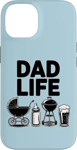 Vista 4 de Dad Life Beer Stroller Bottle Grill Adorable Father Case for iPhone 16