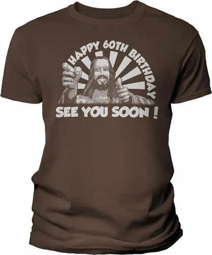 Vista 20 de Happy 60th Birthday See You Soon Funny Gag Gift 60th Birthday Shirt for Men marino