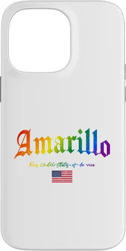 Vista 21 de iPhone 16 Amarillo Gothic Design Lgbtqai+ rainbow Version Case