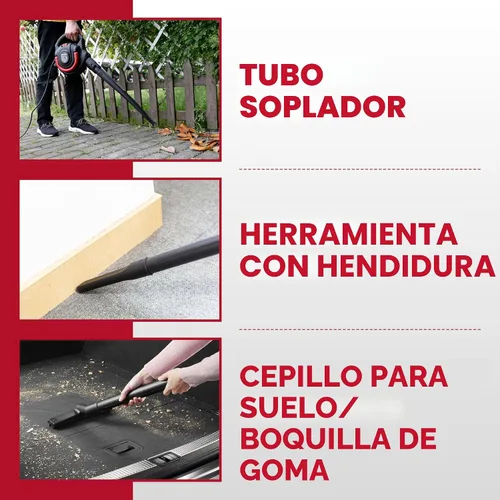 Vista 8 de Vacmaster Aspiradora húmeda/seca con soplador desmontable 6 galones 5 HP pico-VBVB611PF 1101