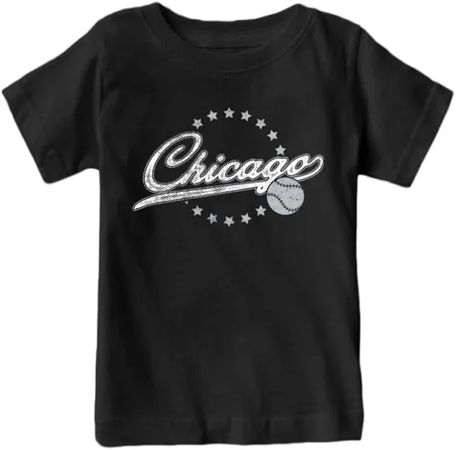 Vista 33 de Diseños vintage elegantes de béisbol para ropa de fanáticos de niños