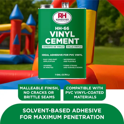 Vista 4 de HH-66 Cemento de Vinilo, 1 Galón - RH Adhesives