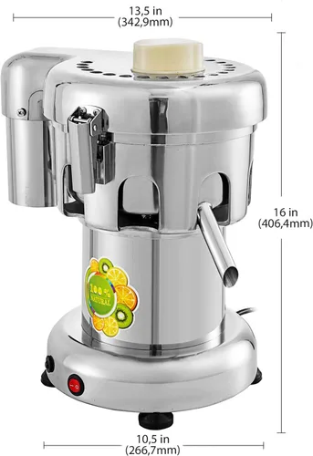Vista 2 de ALDKitchen Máquina comercial de jugo Extractor de jugo Exprimidor para frutas y verduras
