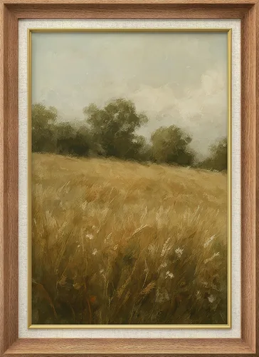 Vista 21 de SIGNWIN Arte de marco de alta calidad, elegante, vintage, ilustraciones de dibujo de árbol, arte fino, arte tradicional icónico para sala de estar