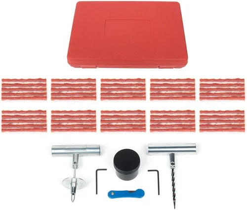 Vista 2 de ECCPP Kit de herramientas universales de reparación de neumáticos planos para reparación de neumáticos en casa, kit de herramientas para autos