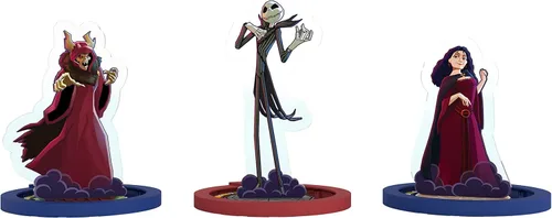 Vista 3 de Disney Sorcerer's Arena Epic Alliances Thrills and Chills Expansión Con Jack Skellington, El Rey Cuerno y Madre Gothel Juego de mesa familiar