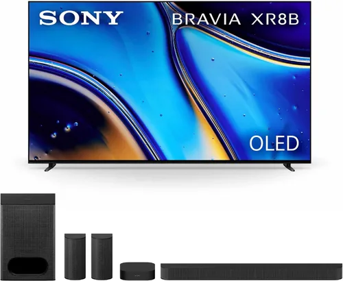 Vista 20 de Sony 55 pulgadas BRAVIA XR8B OLED 4K HDR Smart Google TV (K-55XR8B)