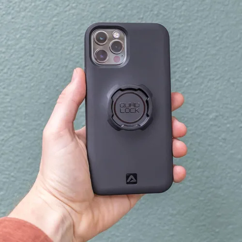 Vista 6 de Funda Quad Lock para iPhone 12 Pro Max Negra