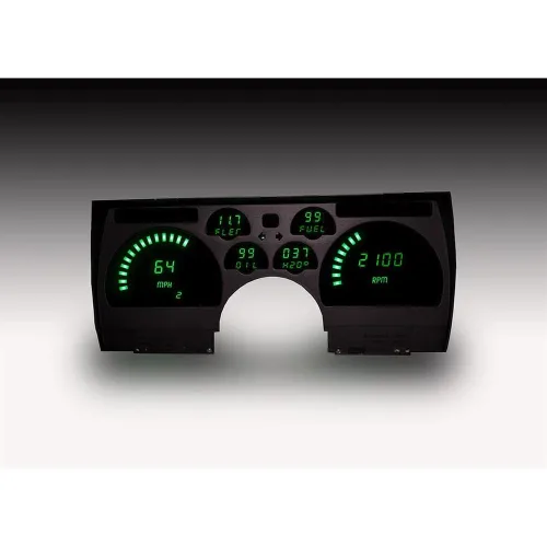 Vista 5 de Actualización de grupo de medidores LED para Camaro 1991–1992 – Reemplazo directo LEDs azules Incluye velocímetro, sensores de presión