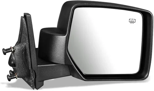 Vista 6 de DNA Motoring OEM-MR-CH1320337 Espejo de ajuste accionado estilo fábrica con vidrio calentado lado izquierdo compatible con 10-16 Patriot