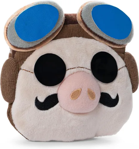 Vista 3 de GUND Studio Ghibli Porco Rosso - Monedero de peluche, 5 pulgadas
