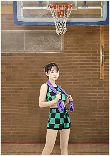 Vista 7 de DAZCOS Pijama deportiva de anime para mujer, disfraz de Halloween y Navidad