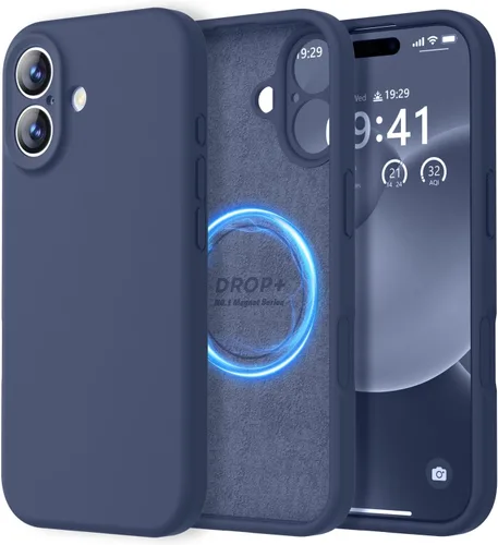 Vista 88 de LOVE 3000 Diseñada para Funda iPhone Air, Silicona Premium [Compatible con Magsafe][Forro de Microfibra Suave Anti-Rayones] Funda Protectora