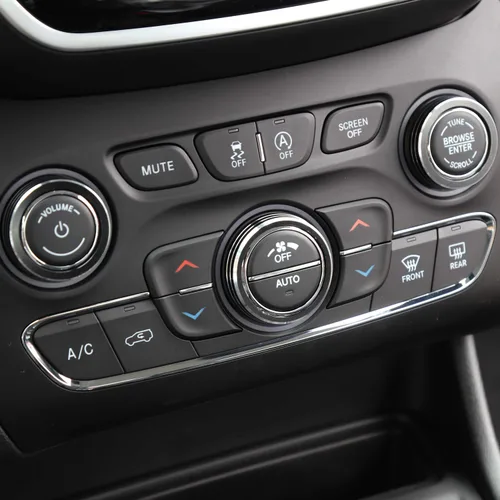 Vista 7 de CheroCar Pomos de radio CA - Cubierta de botón para Jeep Cherokee 2014-2020, para Jeep Grand Cherokee 2014-2020, para Dodge Durango 2014-2015