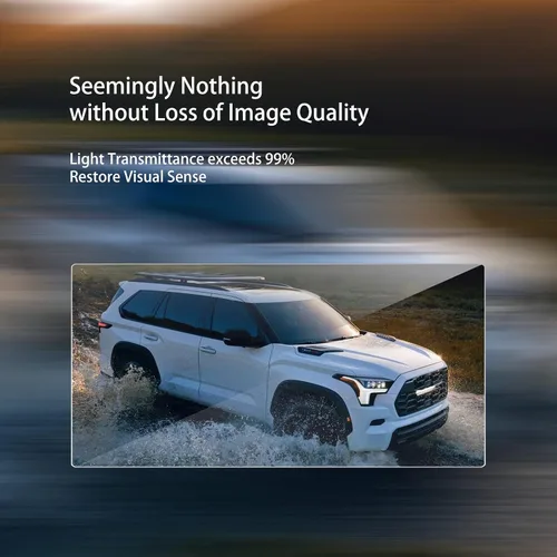 Vista 5 de Sequoia 2023 Protector de pantalla para Toyota RAV4 Sequoia Highlander Tundra 2023 Protector de pantalla táctil de 8 pulgadas, accesorios RAV4