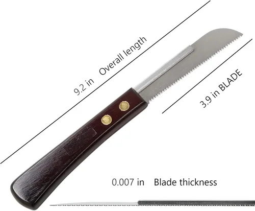 Vista 4 de Dozuki - Sierra de tracción japonesa de 0.008 in y cola de milano (sierra Dozuki Flush Cutsaw)