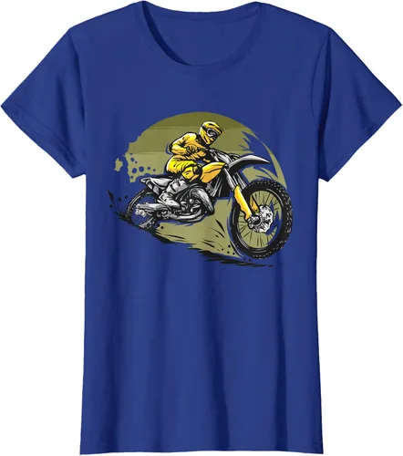Vista 61 de Camiseta de motocross Supermotard Enduro, Negro, S