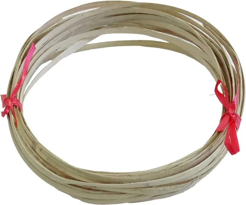 Vista 11 de Cesta de silla de muebles planos de ratán con bastón de reparación natural, marrón oscuro