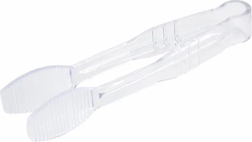 Vista 21 de Winco Pinzas para servir curvadas de grado comercial de 6 pulgadas, color negro
