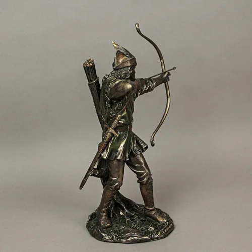 Vista 8 de Veronese Design Robin Hood Shooting Flecha Portait Estatua