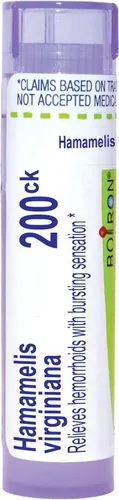 Vista 13 de Boiron Hamamelis Virginiana 12C Medicina Homeopática para Hemorroides - 80 Píldoras