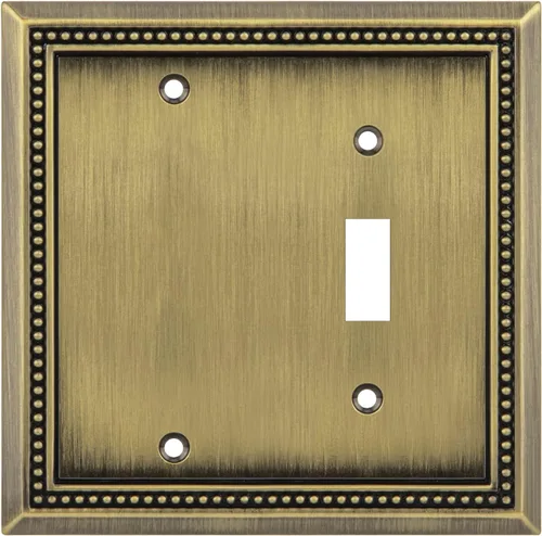 Vista 26 de Henne Bery Sunken Pearls Placa de Pared Decorativa de Servicio Pesado Placa de Interruptor Cubierta de Tomacorriente